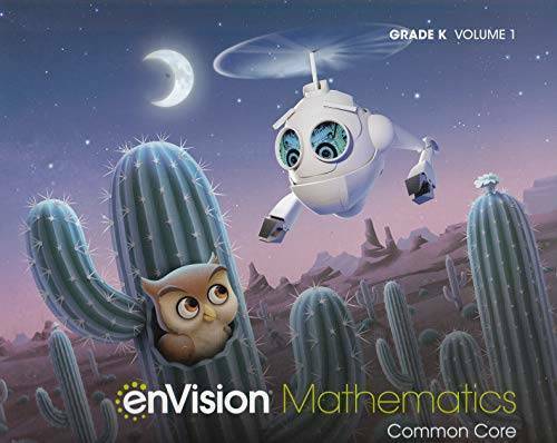 ENVISION MATHEMATICS 2020 COMMON CORE STUDENT EDITION GRADE K VOLUME 1 – GOOD
