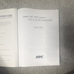 AutoCAD 2022 Tutorial 2D Fundamentals Paperback 2021 Shih Access Code