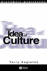 The Idea of Culture – Paperback By Eagleton, Terry – GOOD