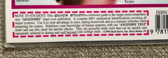 QuickStudy Charts: Anatomy Study Guides All-In-One Reference Vincent Perez 1994