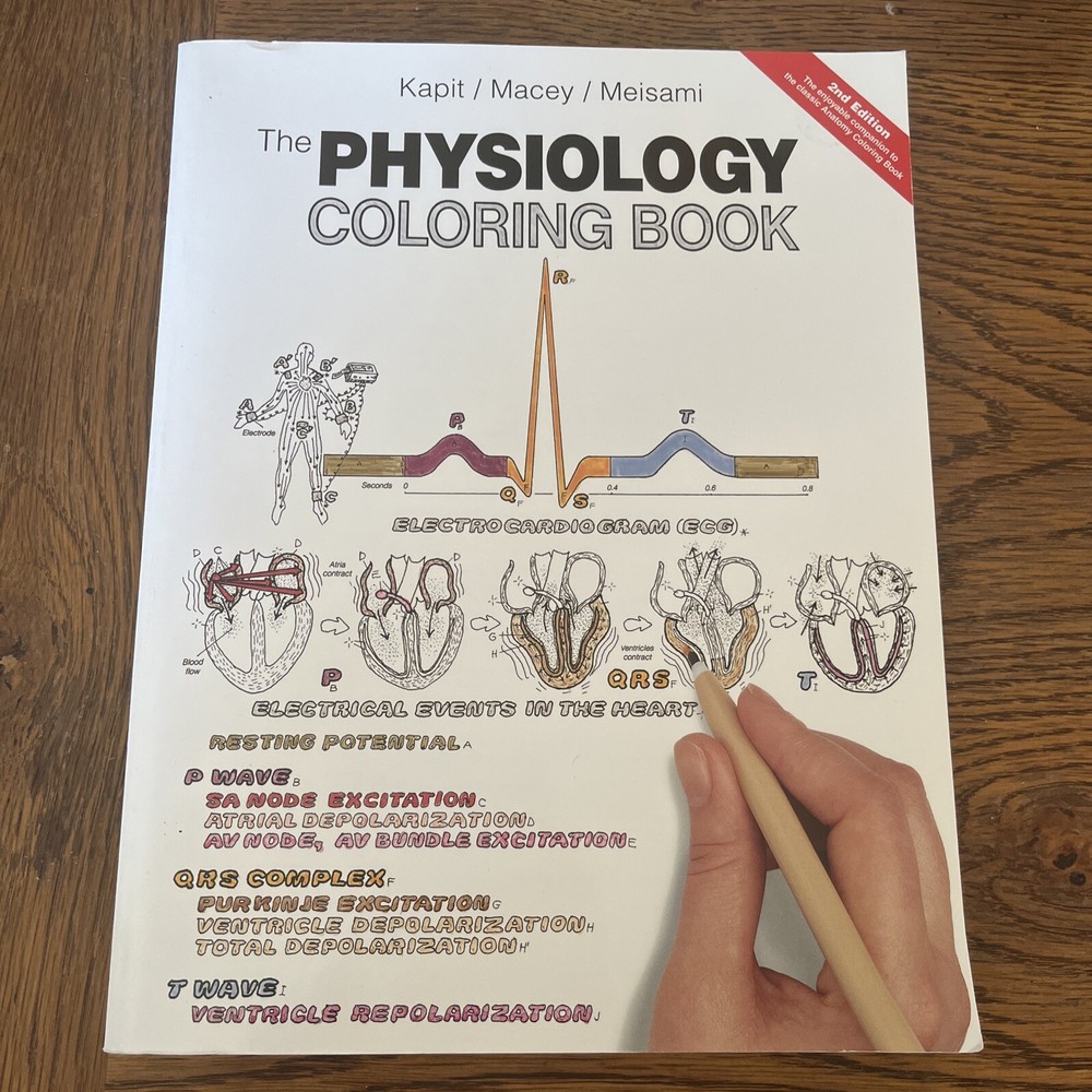The Physiology Coloring Book (Paperback or Softback)