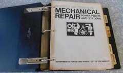 Los Angeles DWP Dept Water & Power Mechanical Repair Power Plants, Stations 1971