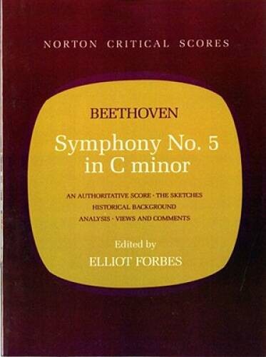 Symphony No 5 in C Minor (Norton Critical Scores) – Paperback – VERY GOOD