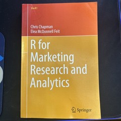 R For Marketing Research and Analytics (Use R!) by Chapman