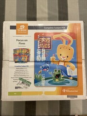NEW BJU Press Bob Jones K5 FOCUS ON FIVES Complete Subject Kit CURRENT 4th Ed