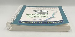 DBT Skills Training Handouts & Worksheets Marsha Linehan Guilford 8.5×11 Teal PB