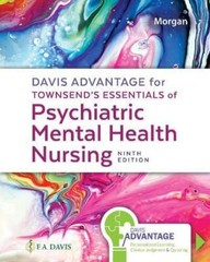 Davis Advantage for Townsends Essentials of Psychiatric Mental-Health Nu – GOOD