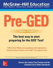 McGraw-Hill Education Pre-GED, Second Edition Paperback McGraw Hi