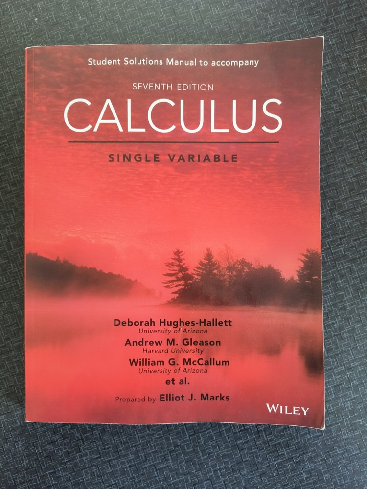 Calculus: Seventh edition
