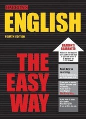 English the Easy Way; Barron’s Easy Series – 9780764119750, paperback, MA