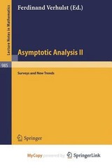 Asymptotic Analysis Ii by F. Verhulst (English) Paperback Book