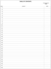 Lab Notebook Laboratory Notebook – 240 Pages .25” Grid Format, 8 7/8” x 11 …