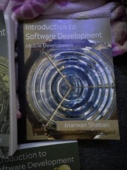 Introduction to software development Marwan Shaban Three Books Programming Etc