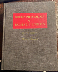 The Physiology of Domestic Animals by H.H. Dukes USED 1955 – 8th Ed 1970 – HB