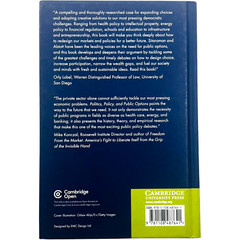 Politics, Policy, and Public Options by Ganesh Sitaraman – Hardcover Book