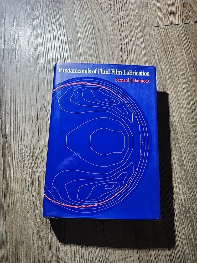 FUNDAMENTALS OF FLUID FILM LUBRICATION (MCGRAW-HILL By Bernard J. Hamrock *VG+*
