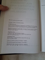 Handbook Of Applied Multivariant Statistics And Mathematical Modeling by Tinsley