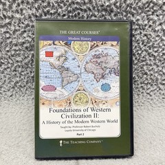 Great Courses: Foundations of Western Civilization II Course Guidebook & DVDs