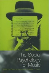 Social Psychology of Music by Adrian North (1997, Uk-Trade Paper)