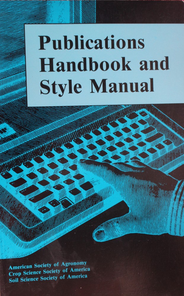 Publications handbook and style manual