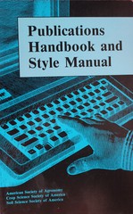 Publications handbook and style manual