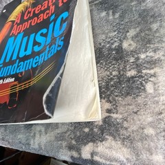 Music Fundamentals Textbook Theory Basics Scales Rhythm Study Guide Cengage
