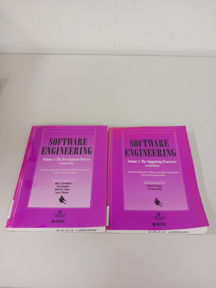 Computer Society: Software Engineering, Vol 1 & 2 Dev & Sup Process by R Thayer