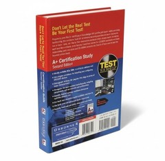 A+ certification 2nd Edition Study Guide Hardcover Book (NO CD-ROM INCLUDED)