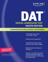 Kaplan DAT (Kaplan Test Prep) – paperback Kaplan