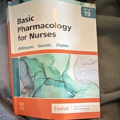 Elsevier Basic Pharmacology for Nurses 19th Ed 2019 Evolve Willihnganz Book