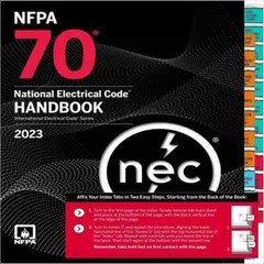 NFPA 70 National Electrical Code with 2023 HANDBOOK WITH TAB USA STOCK..