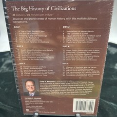 The Great Courses The Big History of Civilizations DVD 6 Disc Set & Guidebook