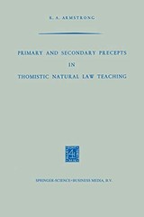 Primary and Secondary Precepts in Thomistic Natural Law Teaching