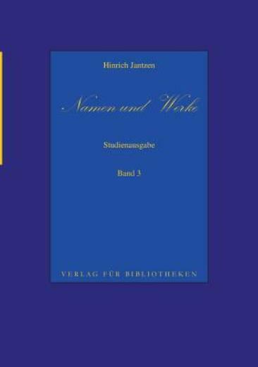 Namen Und Werke 3