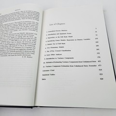 Linear Models by S R Searle 1971 Wiley Series in Probability and Statistics