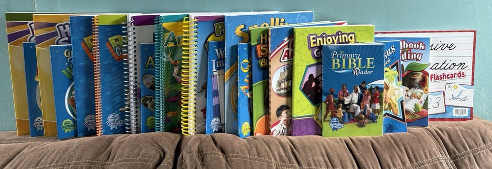 Abeka Grade 2 Curriculum Set Teacher Key, Reading/Spelling/Science/Health