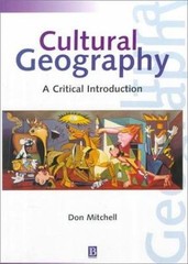 Cultural Geography: A Critical Introd- 9781557868923, paperback, Donald Mitchell