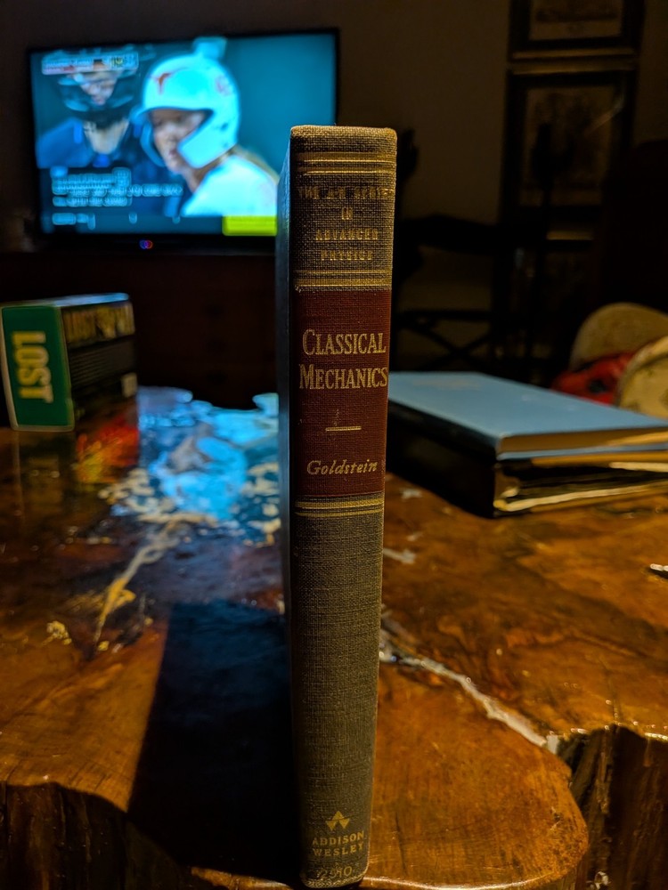 Classical Mechanics Goldstein 1965 HC Addison-Wesley Physics Textbook