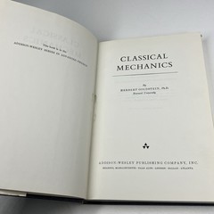 Classical Mechanics Herbert Goldstein Hardcover 1965 Physics Textbook