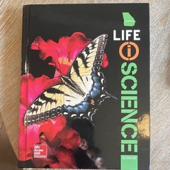 Glencoe iScience Life Middle School Hardcover McGraw-Hill Education Georgia