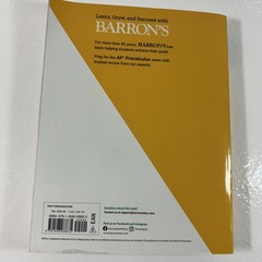 Barron’s Ap Prep Ser.: AP Precalculus Premium, 2024: 3 Practice Tests +…