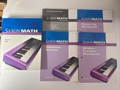 Saxon Intermediate 4th Grade, Student Edition, Tests, Wkbk, Solution, 5 Books ✅