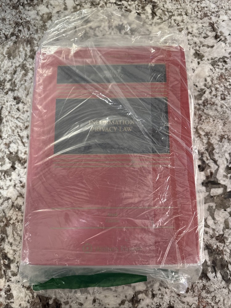 Information Privacy Law by Paul M. Schwartz and Daniel J. Solove HC