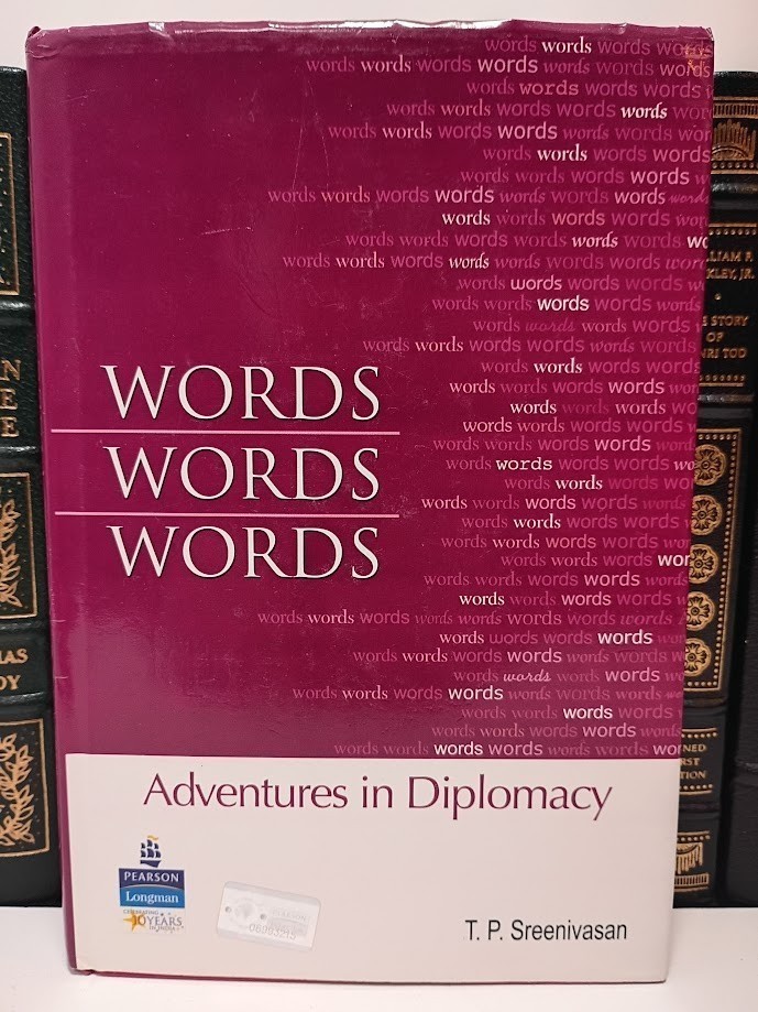 Words Words Words T.P. Sreenivasan Memoir India Diplomacy UN Fiji US Relations