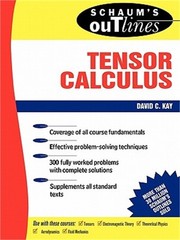 Schaum’s Outline of Tensor Calculus (Paperback or Softback)