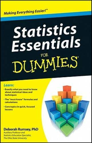 Statistics Essentials For Dummies – Paperback By Rumsey, Deborah J. – ACCEPTABLE