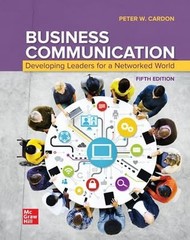 Business Communication: Developing Le…, Cardon, Peter