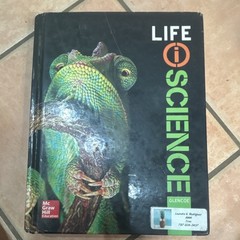 McGraw Hill Education Glencoe Life Science Hardcover Science Textbook