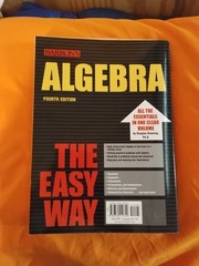 Barron’s Easy Ser.: Algebra the Easy Way by Douglas Downing (2003, Trade…