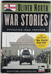 2003 War Stories Operation Iraqi Freedom Oliver North Signed Hardcover DVD